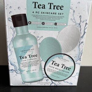Olivia Grace 4pc tea tree skin care set.
